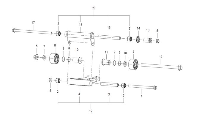 SELF-LOCKING NUT M12