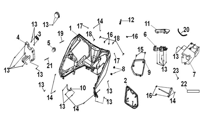 INNER BOX LID LOCK ASS'Y