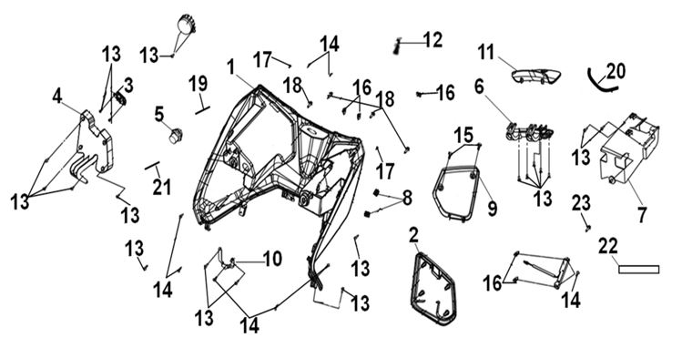 INNER BOX LID LOCK ASS'Y