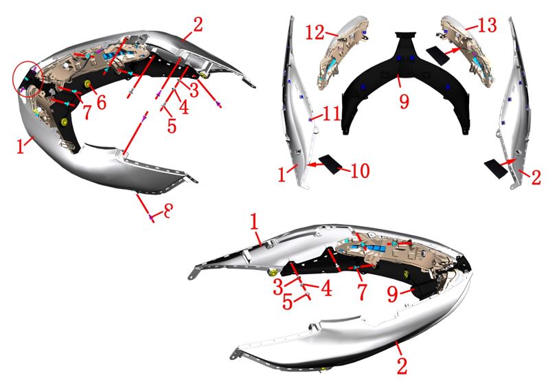 ΚΑΠΑΚΙ ΣΕΛΑΣ ΑΡΙΣΤΕΡΟ (Green Bamboo Blue)
