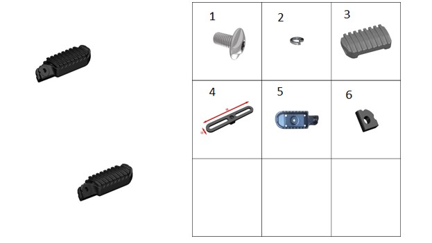 Non standard internal plum blossom bolt M6x12