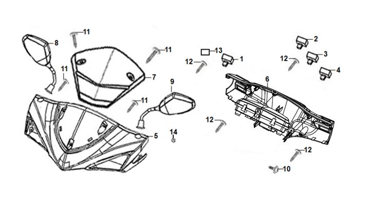 ΚΑΛΥΜΜΑ ΤΙΜΟΝΙΟΥ ΕΜΠΡΟΣΘΙΟ ΜΑΤ ΓΚΡΙ ΑΝΟΙΧΤΟ (GY010U)